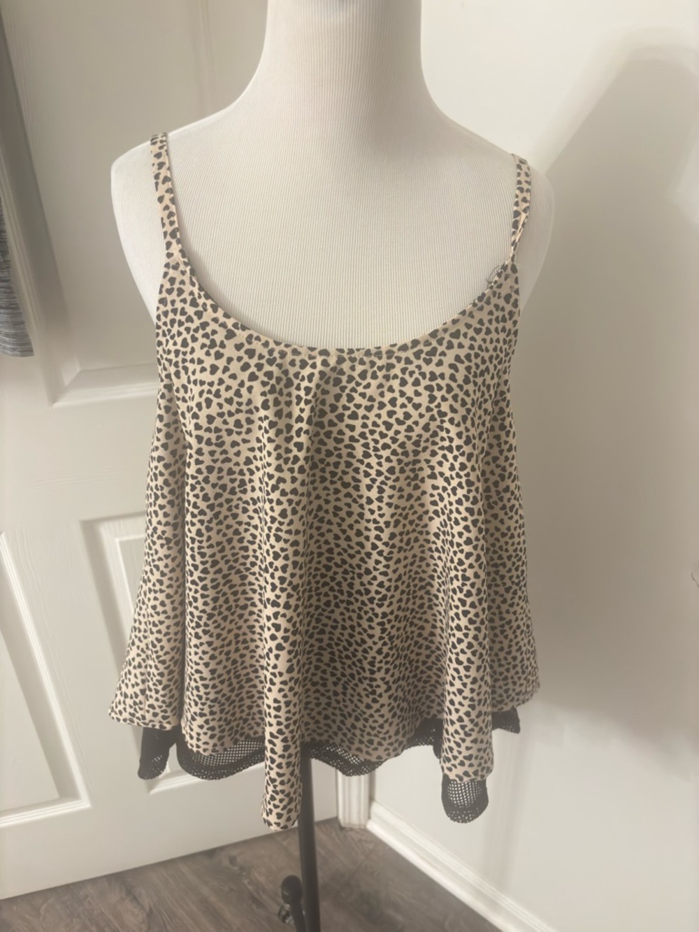 Dex Beige  Spaghetti Strap Cami